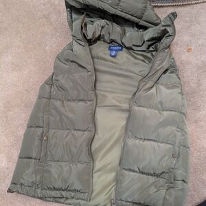 Arizona Olive Green Puffer Vest